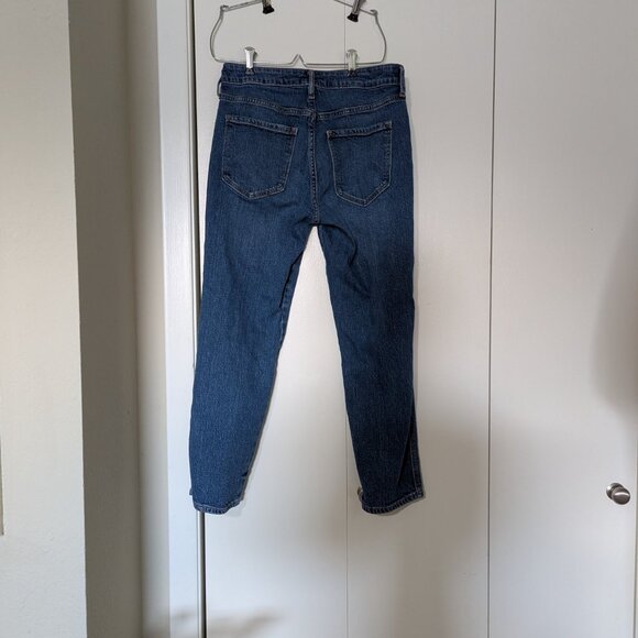 High-Waisted Vintage Slim Jeans 6 Petite (2 Pairs) 1 Blue 1 Black - Picture 9 of 12